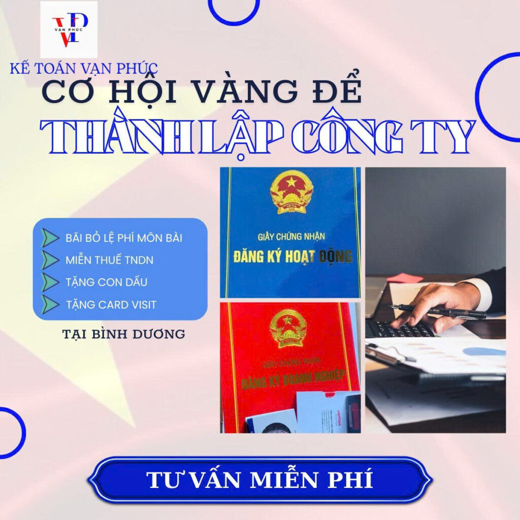 Thành lập công ty được Miễn thuế TNDN 3 năm