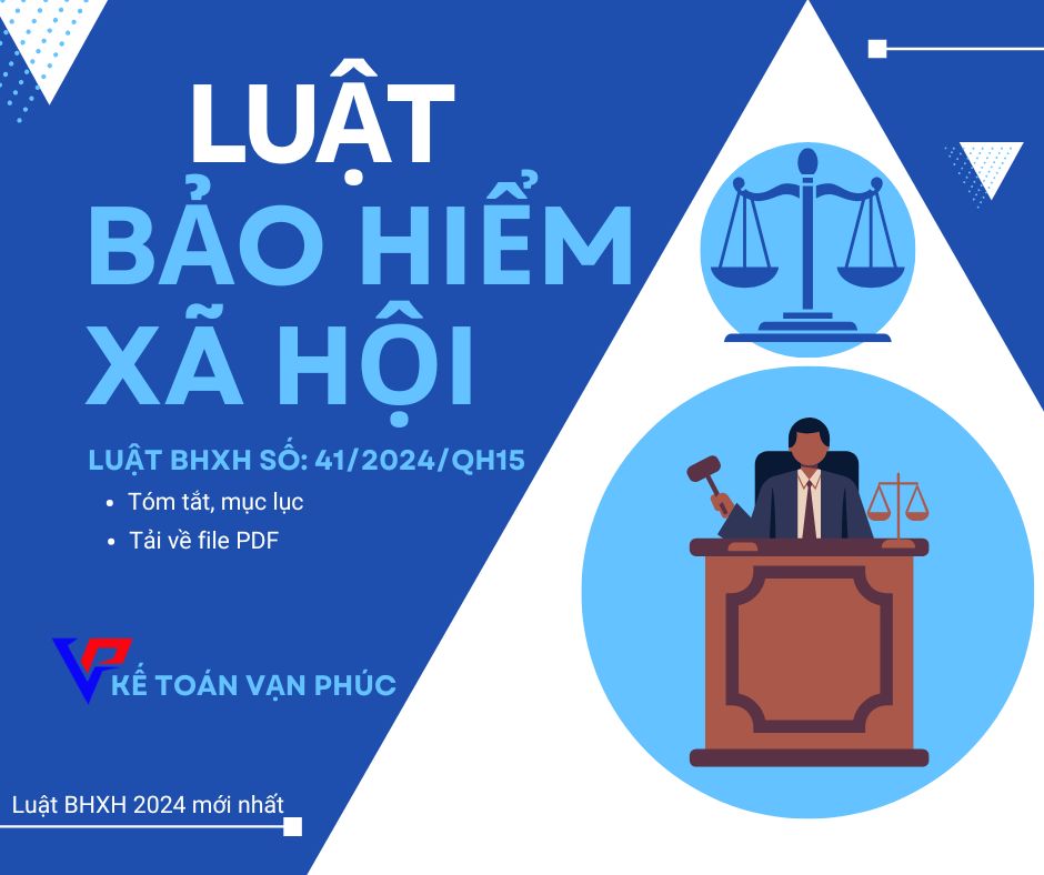Luật bảo hiểm xã hội 2024 PDF mới nhất