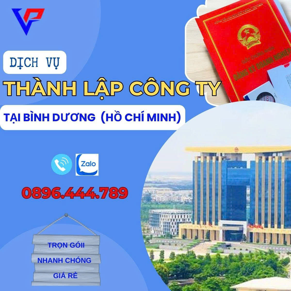 thành lập công ty bình dương 2025 - Vạn Phúc